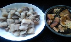 浙菜家庭版咸鱼烧肉的做法_只有咸鱼和肉