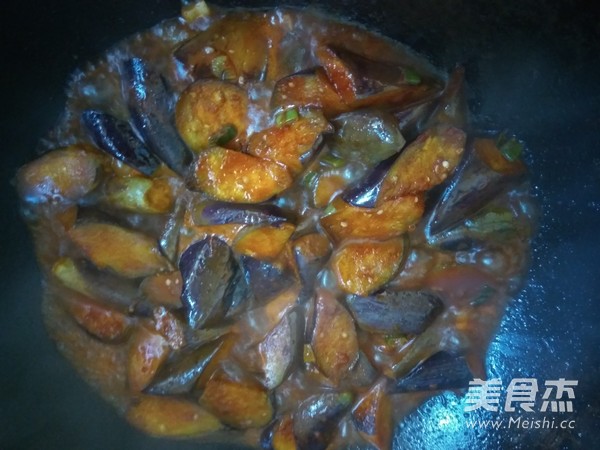 韩国辣酱烧茄子的做法步骤：5