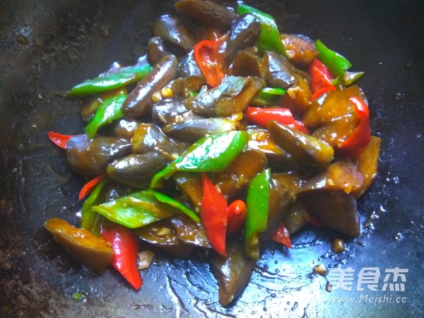 韩国辣酱烧茄子的做法步骤：7